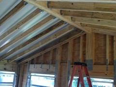 New Support Roof Structure