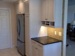 New Custom Cabinets and Granite